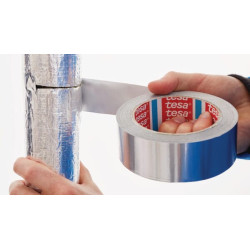 Aliuminio juosta, prisitaikanti, 50 m x 50 mm Tesa® T606300000200