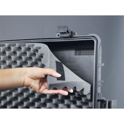 Daugkartinio užsegimo tvirtinimo juosta, Dual Lock™ SJ-354D, 25 mm x 5 m, juoda, 3M 7000070523