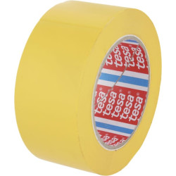 Aukščiausios kokybės PVC permanentinė juosta, geltona, 33 m x 50 mm Tesaflex® T041690005894