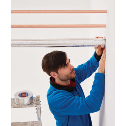 Aliuminio juosta, prisitaikanti prie popierinio įdėklo, 50 m x 100 mm Tesa® T606320000300