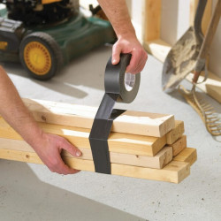 Ypač tvirta lipni juosta 389, juoda, 50 mm x 50 m 7000111461