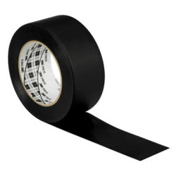 Lipni juosta, vinilo, juoda, 50 mm x 50 m 7100263682