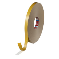 Lipni juosta, PE putplasčio, prilipinto akrilo, juoda, 50m x 19mm TesaFIX® T629340002000