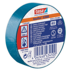 Izoliacinė juosta, mėlyna, 10 m x 15 mm TesaFLEX® T539880003000