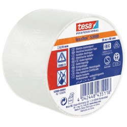 Izoliacinė juosta, balta, 25 m x 50 mm TesaFLEX® T539880006400