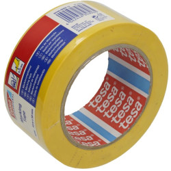 Juosta, įspėjamoji, grindų žymėjimo, geltona, 33 m x 50 mm Tesa® T607600009515