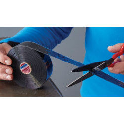 Lipni juosta, itin atsparioms sąlygoms, juoda, 10 m x 25 mm, Tesa® T046000000600