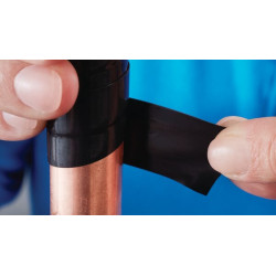 Lipni juosta, itin atsparioms sąlygoms, juoda, 10 m x 25 mm, Tesa® T046000000600