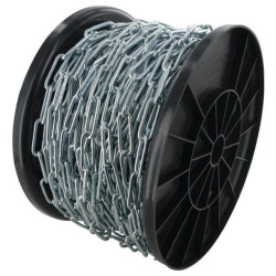 Grandinė Ø3 mm x 26 mm Ritinys: 45 m cinkuota Kramp CK30P045