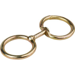 Pasukamas su ratuku, cinkuotas, Ø4mm 1554081740