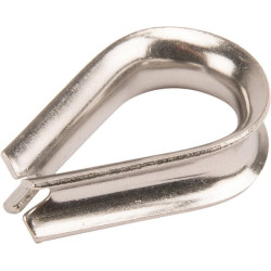 Virvės antpirštis iš nerūdijančio plieno A4 8mm WT08RVS