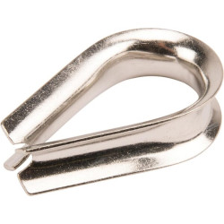 Virvės antpirštis iš nerūdijančio plieno A4 12mm WT12RVS