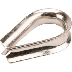 Virvės antpirštis iš nerūdijančio plieno A4 10mm WT10RVS