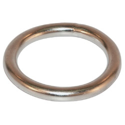 Suvirintas žiedas iš nerūdijančio plieno 6 mm KR064RVS