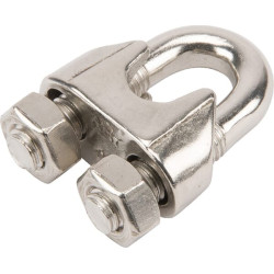 Vielinio lyno spaustukas nerūdijančio plieno A4 12MM WL12RVS