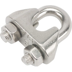 Vielinio lyno spaustukas nerūdijančio plieno A4 6MM WL06RVS