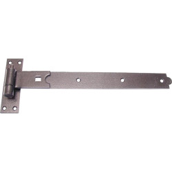 Tiesus kabliukas ir juostos 400 mm 16 colių juodos spalvos TO8296C