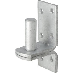 Vartų vyrio kablys 16 mm plokštelė 30 mm WAE811344