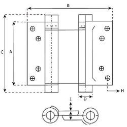 Bommer vyriai 18-25 mm ZP HB75118