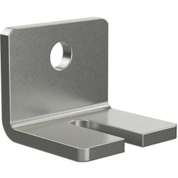 Sieninis laikiklis, viengubas, 28x30x2mm, TB335315