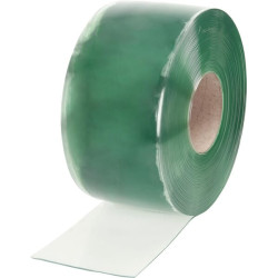 PVC poliarinė juostelė, 200x2 mm, 50 m, skaidri PVCP20250