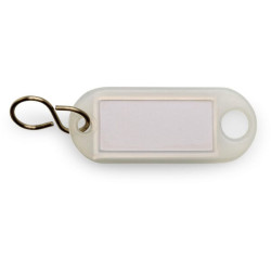 Raktų pakabukas permatomas + etiketė HG1000TR