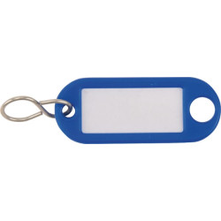 Raktų pakabukas mėlynas su etikete HG1000BL
