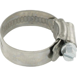 Žarnos spaustukas nerūdijančio plieno 19-28 mm RVS1928