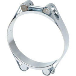 Žarnos spaustukas, 105-115 mm, dvigubas varžtas, dviguba juosta, DIN912, cinkuotas Kramp DBHC105115