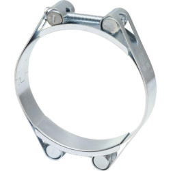 Žarnos spaustukas, 105-115 mm, dvigubas varžtas, dviguba juosta, DIN912, cinkuotas Kramp DBHC105115