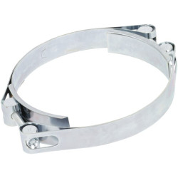 Žarnos spaustukas, 155-165 mm, dvigubas varžtas, dviguba juosta, DIN912, cinkuotas Kramp DBHC155165