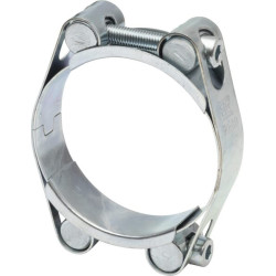 Žarnos spaustukas, 70-80 mm, dvigubas varžtas, dviguba juosta, DIN912, cinkuotas Kramp DBHC7080