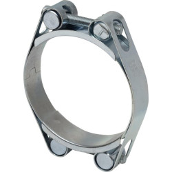 Žarnos spaustukas, 85-95 mm, dvigubas varžtas, dviguba juosta, DIN912, cinkuotas Kramp DBHC8595