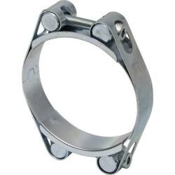 Žarnos spaustukas, 85-95 mm, dvigubas varžtas, dviguba juosta, DIN912, cinkuotas Kramp DBHC8595