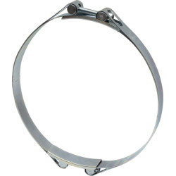 Žarnos spaustukas, 240-250 mm, dvigubas varžtas, dviguba juosta, DIN912, cinkuotas Kramp DBHC240250