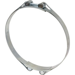 Žarnos spaustukas, 210-220 mm, dvigubas varžtas, dviguba juosta, DIN912, cinkuotas Kramp DBHC210220