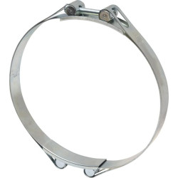 Žarnos spaustukas, 210-220 mm, dvigubas varžtas, dviguba juosta, DIN912, cinkuotas Kramp DBHC210220