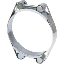 Žarnos spaustukas, 95-105 mm, dvigubas varžtas, dviguba juosta, DIN912, cinkuotas Kramp DBHC95105