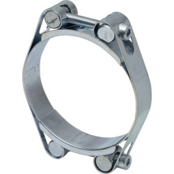 Žarnos spaustukas, 90-100 mm, dvigubas varžtas, dviguba juosta, DIN912, cinkuotas Kramp DBHC90100