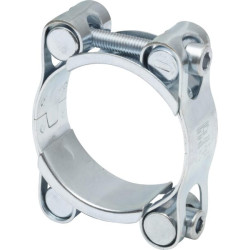 Žarnos spaustukas, 40-50 mm, dvigubas varžtas, dviguba juosta, DIN912, cinkuotas Kramp DBHC4050