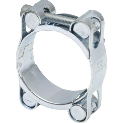 Žarnos spaustukas, 40-50 mm, dvigubas varžtas, dviguba juosta, DIN912, cinkuotas Kramp DBHC4050