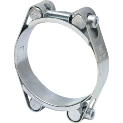 Žarnos spaustukas, 80-90 mm, dvigubas varžtas, dviguba juosta, DIN912, cinkuotas Kramp DBHC8090