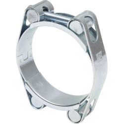 Žarnos spaustukas, 55-65 mm, dvigubas varžtas, dviguba juosta, DIN912, cinkuotas Kramp DBHC5565