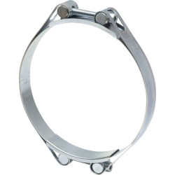 Žarnos spaustukas, 160-170 mm, dvigubas varžtas, dviguba juosta, DIN912, cinkuotas Kramp DBHC160170