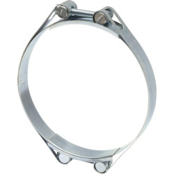 Žarnos spaustukas, 160-170 mm, dvigubas varžtas, dviguba juosta, DIN912, cinkuotas Kramp DBHC160170