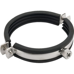 Vamzdžių spaustukas, vidinis, nerūdijančio plieno, 121-127 mm, RS244125RVS