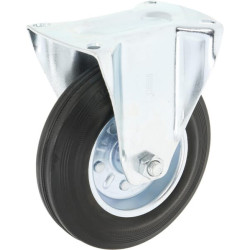 Standus ratukas, guminis ratas: Ø160x40mm, plokštelės tvirtinimas: 135x105mm, apkrova: 140kg, gopart 5181160GP