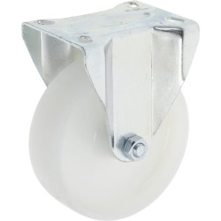 Standus ratukas, poliamidinis ratas: Ø125x40mm, plokštelės tvirtinimas: 100x85mm. Apkrova: 110kg, Ro-Carr WH551125.