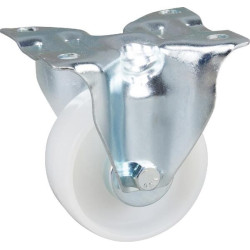 Standus ratukas, poliamidinis ratas: Ø80x34mm, plokštelės tvirtinimas: 103x85mm. Apkrova: 200kg, Tente 3478UOJ080P62.