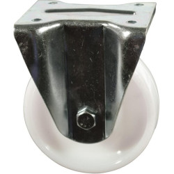 Standus ratukas, poliamidinis ratas: Ø200x50mm, plokštelės tvirtinimas: 145x110mm. Apkrova: 300kg, Ro-Carr WH51NK200.